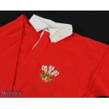 1988 Mark Ring's Welsh Triple Crown Rugby Jersey: Donated to the major Irish collector vendor by
