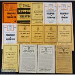 Newport Rugby Programmes (14): All homes, v Cardiff 1946, 48, 49, 68 & 75; v Swansea 1965 & 75; v