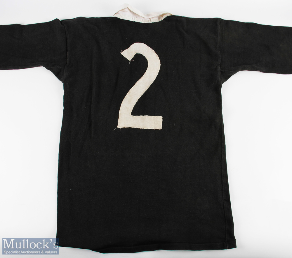 NZ Juniors Matchworn Rugby Jersey: Looks to be 1970s or early 1980s, Canterbury make, size XOS, - Image 4 of 5