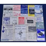 Collection of Football programmes c1950s, to include 1950-51 Doncaster Rovers v Manchester city -