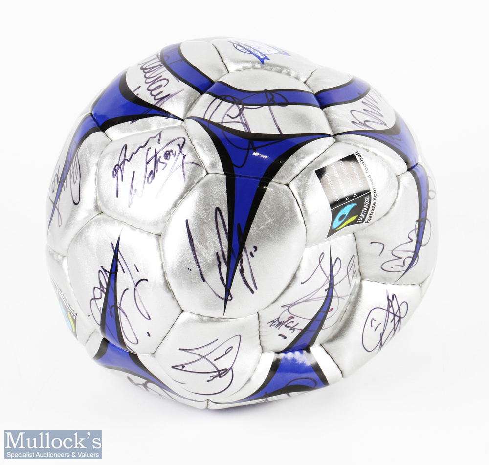 Mid 2000's Birmingham City FC Size 5 crested football signed in marker pen by what appears to be a - Image 2 of 2