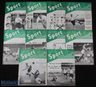 1956-57 Collection of Sport Express Magazines to include 1957 FA Cup final Way to the final