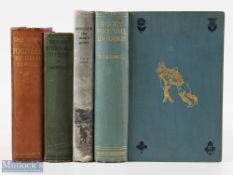 Early Rugby Book Quartet by E H D Sewell (4): Prolific & noted observer's works from 1911, 1921,