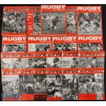 1960-70 Rugby World Magazines (Qty): Every copy of the World's No. 1 Rugby mag from Oct 60-Sept