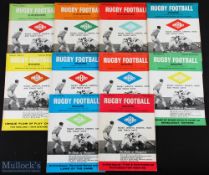 1963-4 Rugby Football Club Magazine inc Rugger (10): Another incarnation of a rugby periodical,