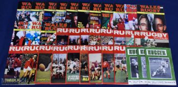 Box of Rugby Magazines inc 1948-50 (115): Useful collection to inc 10 issues of Rugger, March 1948-