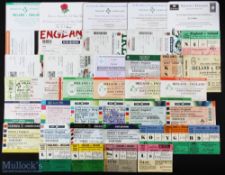 1951-2020 Ireland & England Rugby Tickets etc (c.40): Terrific collection of tickets from the 5/6
