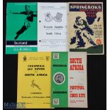 1931-1969 S Africa in the B Isles Rugby Programmes & Booklet (5): Great choice, the popular & very