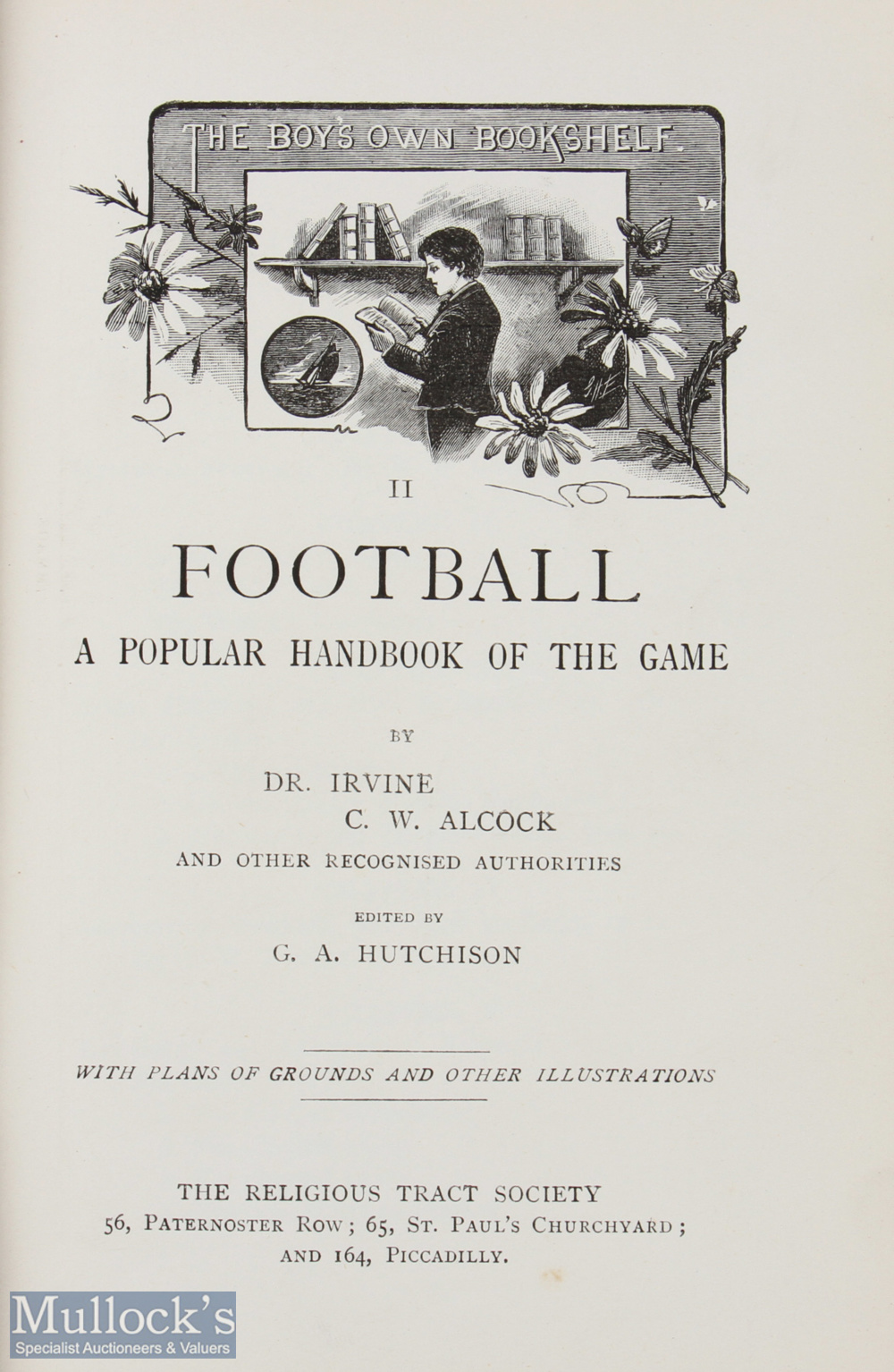 V Rare & Early 1887 'Football', Irvine & Alcock: Again, famous writers on both the great winter - Image 2 of 2
