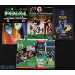 Heineken European Cup Final Rugby Programmes (5): Fine selection from the tournament that grew and