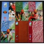 RWC 1995 Wales etc Rugby Programmes (6): Wales' qualifier v Portugal in Lisbon, 1994; pool games v