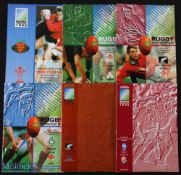 RWC 1995 Wales etc Rugby Programmes (6): Wales' qualifier v Portugal in Lisbon, 1994; pool games v