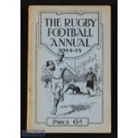 Rare 1914-5 Rugby Football Annual: Again, a second edition of this second issue, on the eve of the