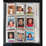 Folder containing 482 A&BC & Topps Football Cards from the following Sets A&BC 1971 (84), 1972 (
