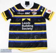 Leeds Rhinos Rugby League Multi Signed Replica Shirt, Size M