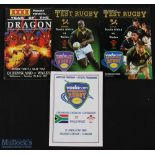 1991/98/2002 Wales Rugby Programmes in Southern Hemisphere (4): Scarcer issues v Queensland 1991,