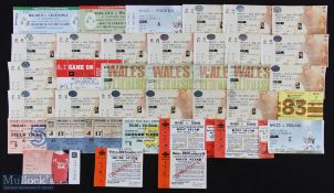 1961-2011 International Rugby tickets (37): (All of the tickets in this lot are already contained