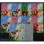 RWC 1995 Rugby Programmes (10): S Africa v France (semi-final), v Romania (small spine split) & v