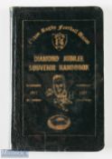 Rare 1937 Devon RU Diamond Jubilee Handbook: 5" x 3.5" leatherette with gilt titles, a carefully