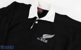 Matchworn NZ 1991 Rugby World Cup Jersey: Four of Bernie McCahill's 10 All Black caps came in the
