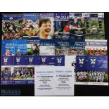 Recent Scots Rugby Club & Finals Programmes (23): 4 Hawick Linden Centenary 2021-22 games & one