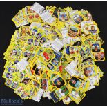 1988 Panini Football Sticker, a loose collection of 100s in need of sorting