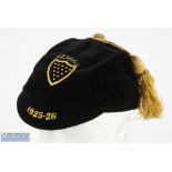 1925-6 Cornwall Schools Rugby Cap: Lovely condition, made by Taylor & Sons of Camborne, a