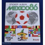 Panini Mexico 1986 Football sticker Empty Album, has not been written into, some signs of age