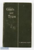 1897 V Scarce 'Goals & Tries' Rugby Booklet: Rarely seen V Brooke-Hunt tract-style story about the