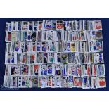 Panini Football 1986 Stickers, a loose collection, in need of sorting, with duplicates, 100s