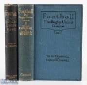 1892 & 1925 Classic Rev. Marshall's Football: The Rugby Union Game (2): A lovely 1892 first