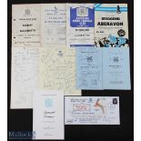 1970s-2000s Welsh Interest Signed Rugby Menus etc (10): What a lot… 28 stars and supporters past and