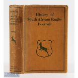 1933 Book, History of South African Rugby Football: Monumental history of the game in South Africa