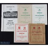 1947-1949 Counties Rugby Programmes (4): Glos & Somerset v the Australians, 1947, well worn &