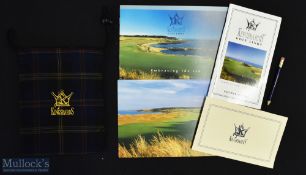 Kingsbarns Golf Links Welcome Pack (6) to include colour brochure, course guide, scorecard,