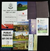 Collection of Various Golf Course Planners, Scorecards and Other Ephemera (11) to include The