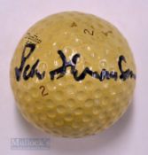 Peter Thomson (Australian) 5x Open Golf Champion signed Dunlop 65 golf ball - the only player to