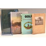 Golfing History Books to include A History of Golf in Britain 1952 no DJ, Golf In The Making by