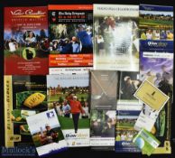 Collection of various European Tour Programmes, Ticket, Starting Times, Scorecards et al (16) - 2002