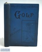 Golf in Theory and Practice HSC Everard Published by George Bell, 1904 All England Series book (G)