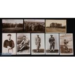 Collection of 1920s HRH Prince of Wales Golfing Postcards (8) - 3x cards featuring his HRH playing