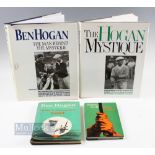 Ben Hogan Golf Books (4) features Ben Hogan The Man Behind the Mystique 2002, The Hogan Mystique