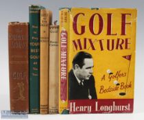 Period Golf Books, to include golf instruction books - How to Play Your Best Golf Tommy Armour 1955