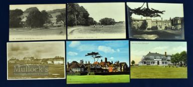 Collection of London and South Coast Golfing Postcards dated from 1914 onwards (6) - Chislehurst,
