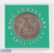1993 The Royal Selangor Golf Club (1893-1993) Centenary Singapore Mint Commemorative Medallion -