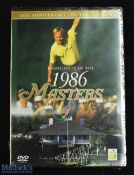 Jack Nicklaus 1986 Masters Golf Tournament DVD (unopened) - celebrating the 20th anniversary of Jack