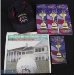 2004 Ryder Cup Oakland Hills official items (6) Ryder Cup Spectator Guide, 3x Official Pairings