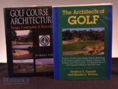 Golf Course Design and Architecture Books (2) - authors Dr Michael J Hurdzan - Golf Course