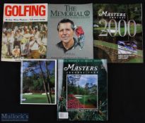 2000-2003 The Masters Journal Golf Programmes, a 2006 sponsor limited edition Augusta National