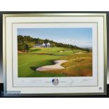 2010 Ryder Cup signed ltd ed colour print - played at Celtic Manor and signed by the successful